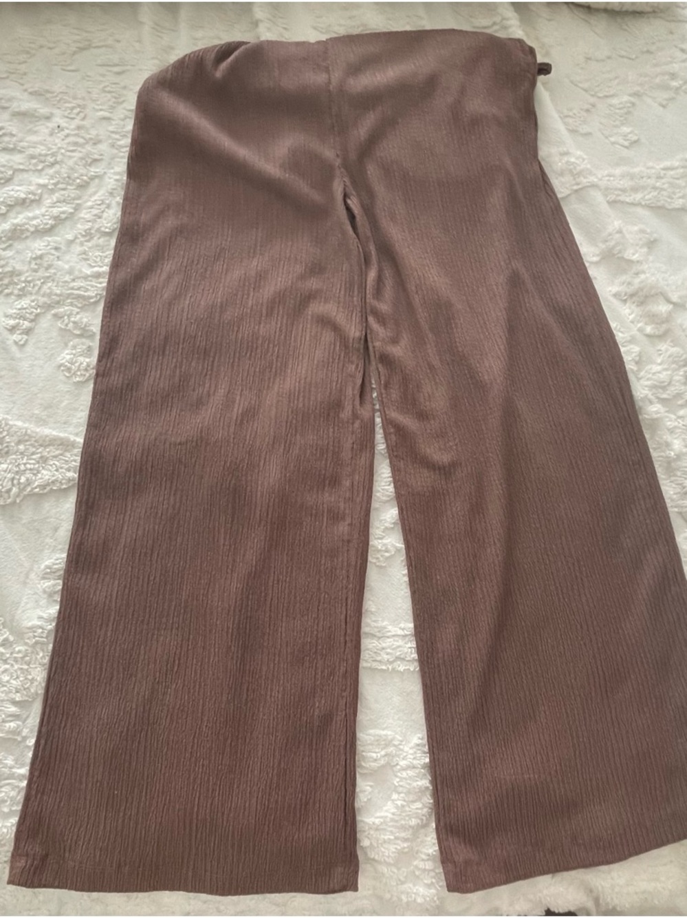 Off The Beach/Textured Tube Jumpsuit Smocked Crossback sz S - Picture 8 of 9